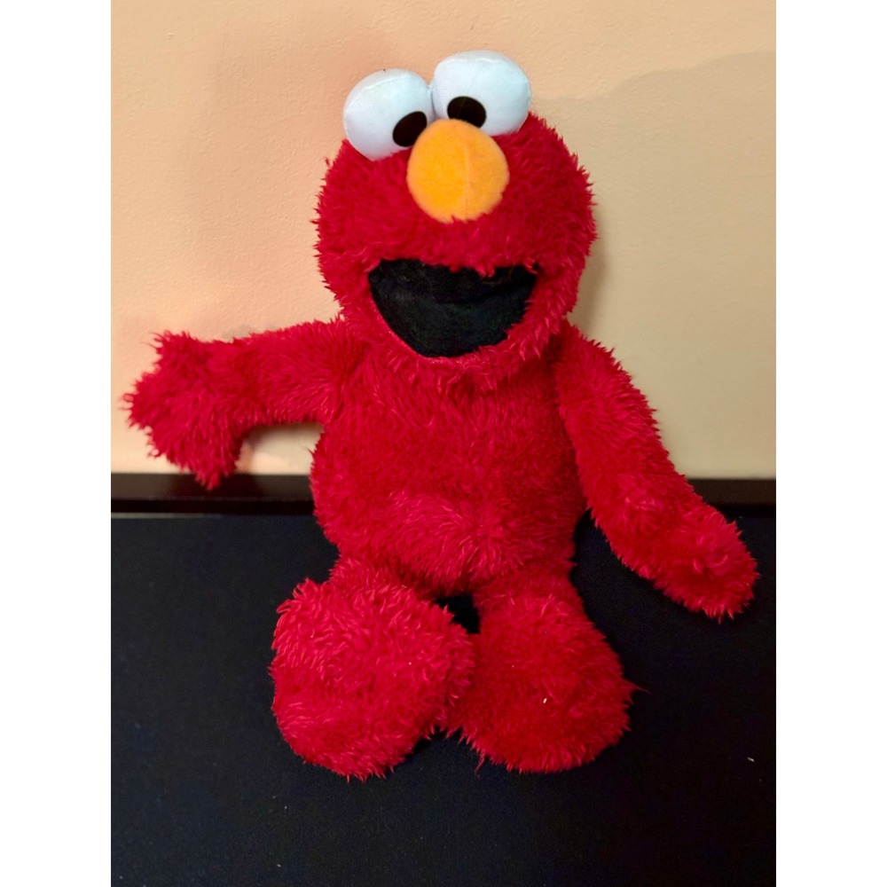 Sesame Street Elmo Plush Bundle Lot Kohls Cares Stuffed Bright Starts Lovey Tags - Picture 2 of 11